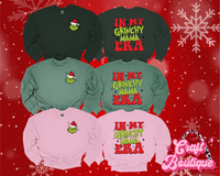 In My Gr!nch Mama Era Printed Sweatshirt