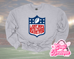 I Just Hope Both Teams Have Fun Printed Sweatshirt - Sport Gray