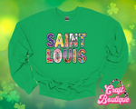 Saint Louis Treasures Printed Sweatshirt - Green