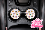 Classic Halloween Cookies Car Coaster Set