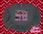 Boys UGH Little Rascals Inspired Printed Sweatshirt - Gray