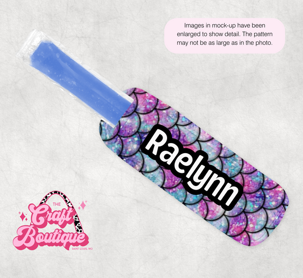 Mermaid Scales Popsicle Koozie