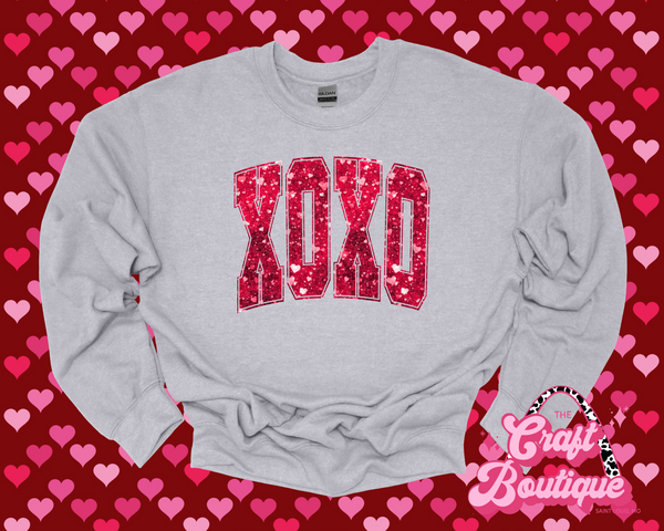 XOXO Printed Sweatshirt