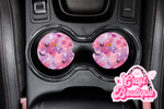 Halloween Girly Pop Watercolor Car Coaster Set