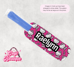 Hot Pink Kitty Popsicle Koozie