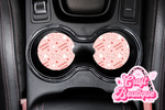 Ghoul Gang Pink Car Coaster Set