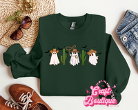 Western  Ghosty Printed Sweatshirt