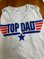 Size M Top Dad T-Shirt