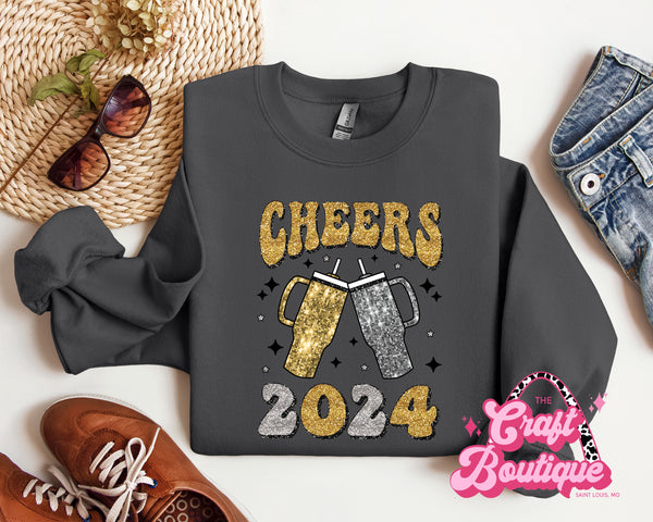 Cheers 2024 Tumbler Sweatshirt