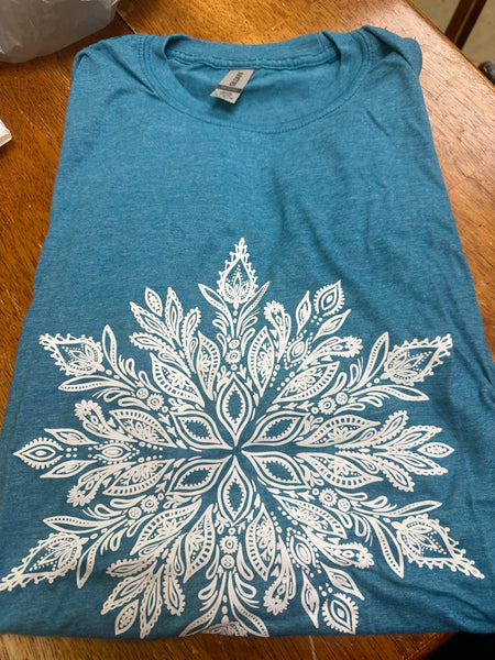 Size S Snowflake T-shirt