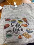 Size XL Sides Chick T-shirt