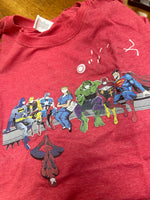Size XL Nurse Superhero T-shirt
