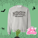 Mombie Horror Killer Printed Sweatshirt