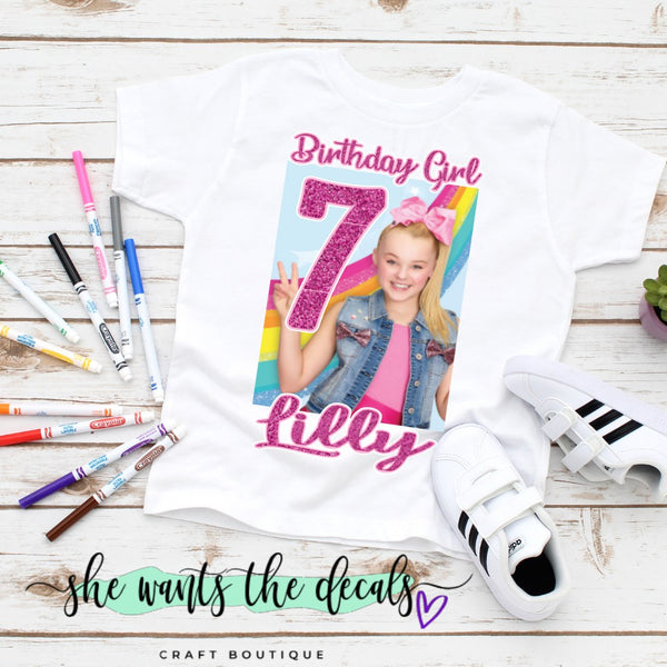 Jojo Siwa Birthday Girl Shirt