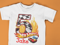 Hot Wheels Birthday Shirt