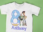 Toy Story Buzz & Woody Birthday Shirt