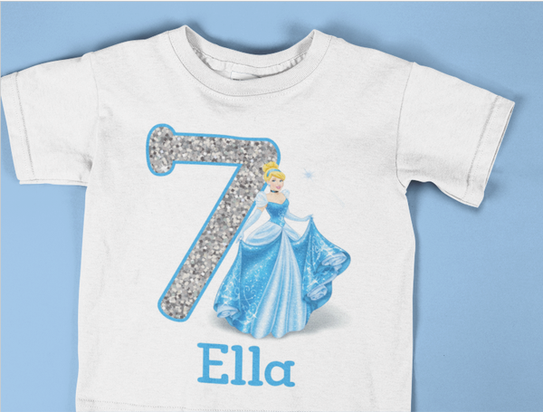 Cinderella birthday shirt on sale