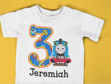 Thomas the Train Birthday Shirt