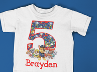 Paw Patrol Friends Birthday Shirt