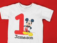 Mickey Mouse Birthday Shirt