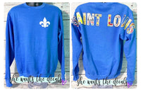 Saint Louis Treasures Fleur-De-Lis Sweatshirt