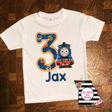 Thomas the Train Birthday Shirt