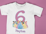 Classic Princesses Birthday Shirt